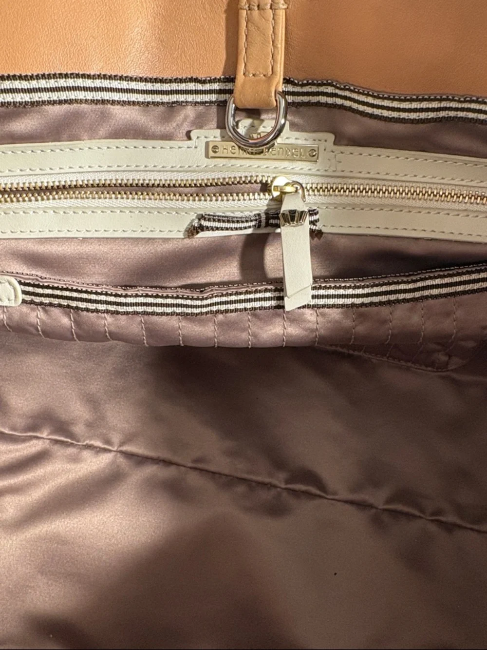 RARE Henri Bendel West 57th 🐍 Snakeskin Leather Tote ❤️ - Picture 7 of 9